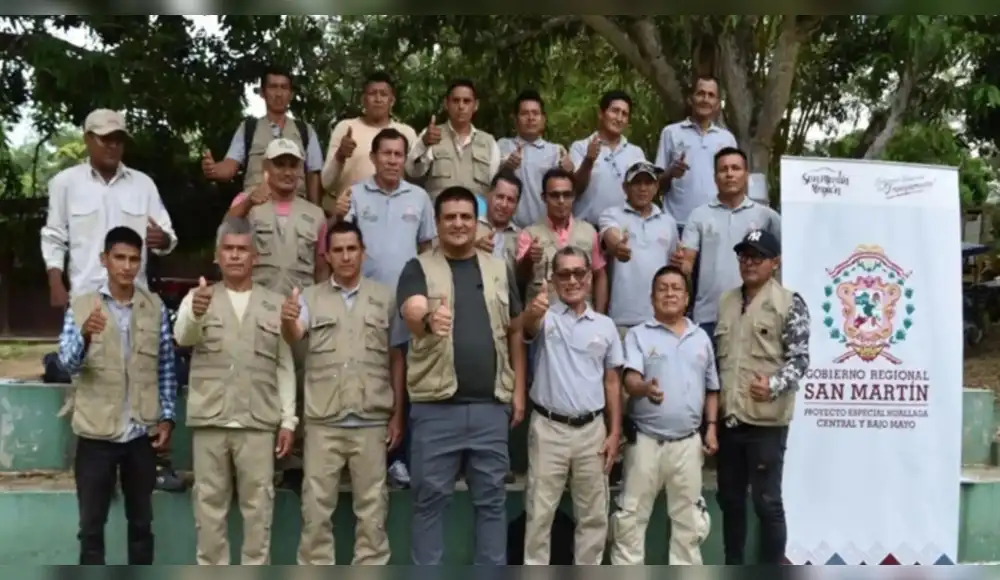San Martín: Reconoce a guardines protectores del ACR Cordillera Escalera San Martín: Reconoce a guardines protectores del ACR Cordillera Escalera
