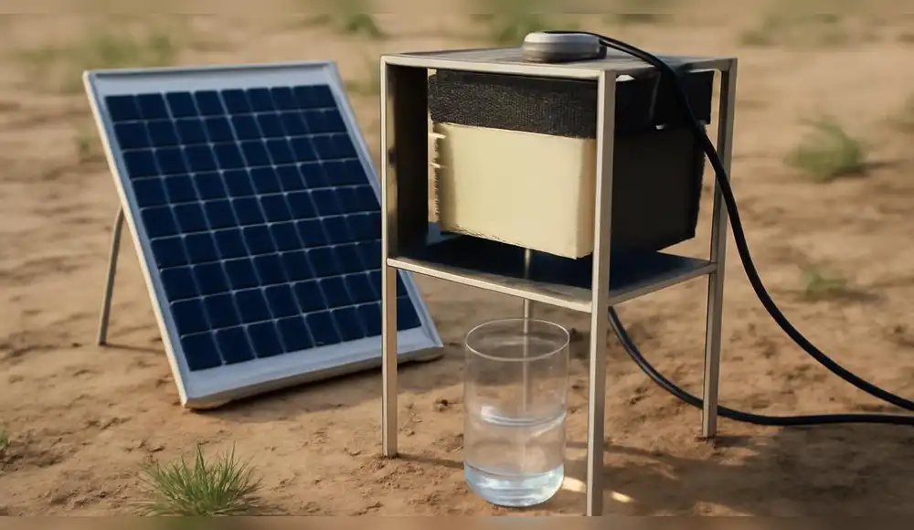 Crean dispositivo que obtiene agua potable del aire