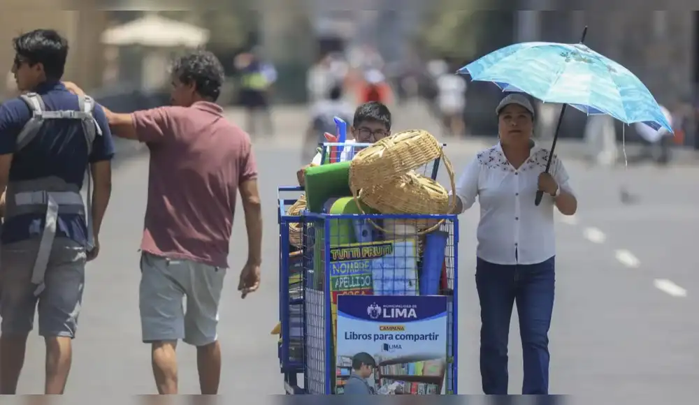 Costa peruana soportará temperaturas de hasta 37°C Costa peruana soportará temperaturas de hasta 37°C
