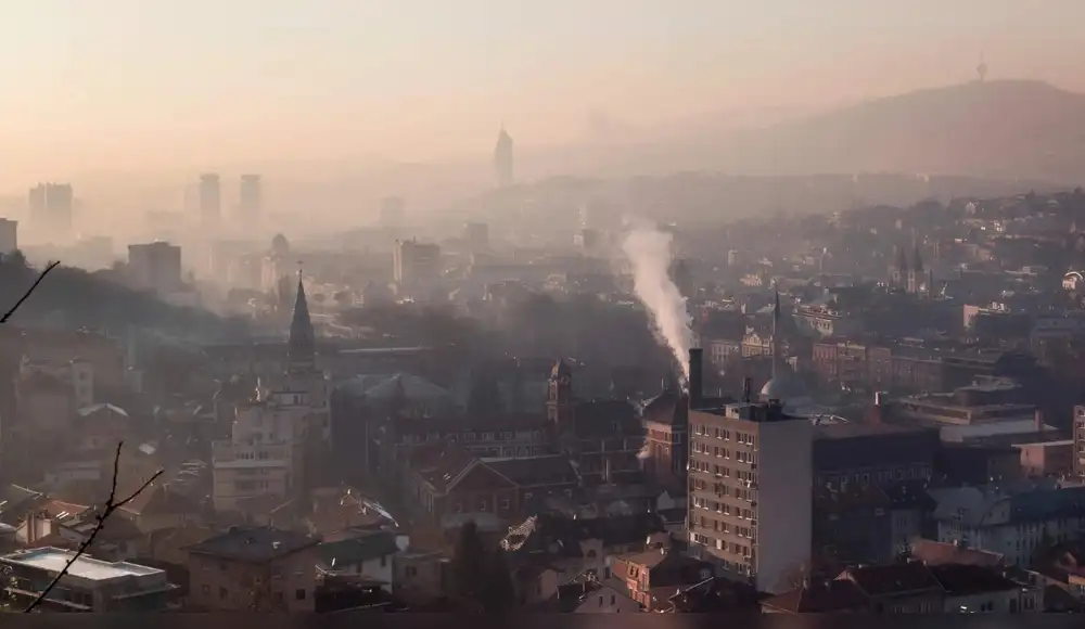 Sarajevo es la ciudad con el aire más contaminado del mundo Sarajevo es la ciudad con el aire más contaminado del mundo