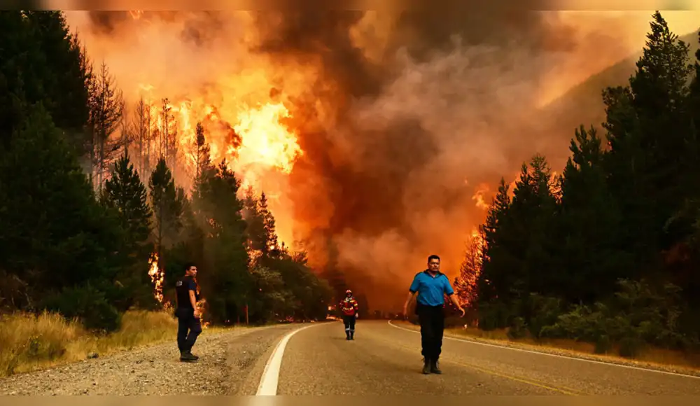 Argentina se consume por interminables incendios forestales Argentina se consume por interminables incendios forestales