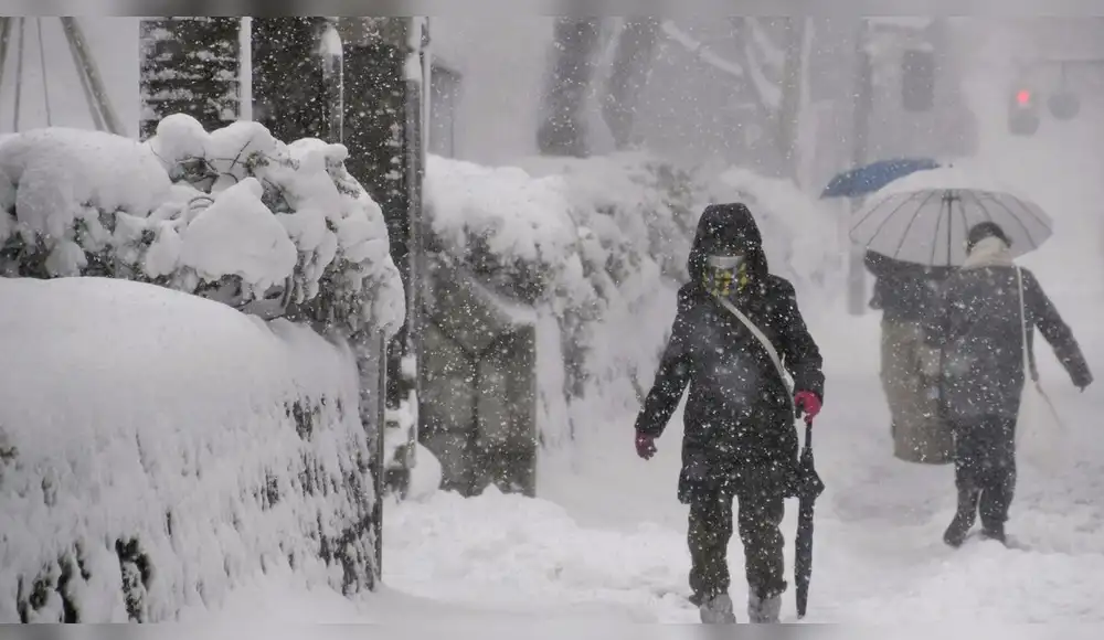 Intensas nevadas cobraron la vida de 46 personas en Japón Intensas nevadas cobraron la vida de 46 personas en Japón