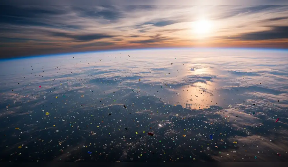 Microplásticos ya contaminan la atmósfera de la tierra Microplásticos ya contaminan la atmósfera de la tierra