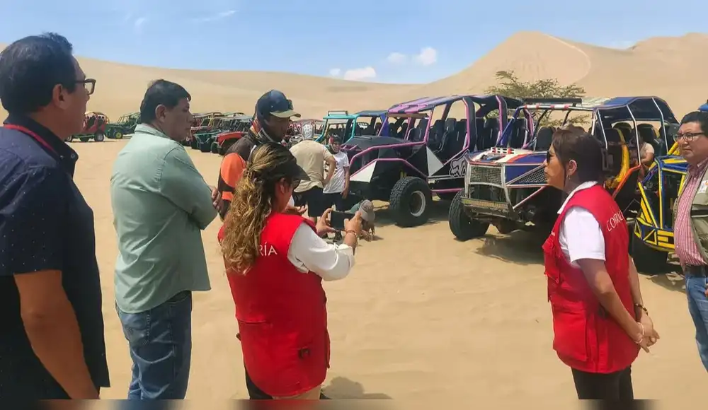 Descontrol de ‘tubulares’ informales y falta de plan de conservación en la ACR Laguna de Huacachina