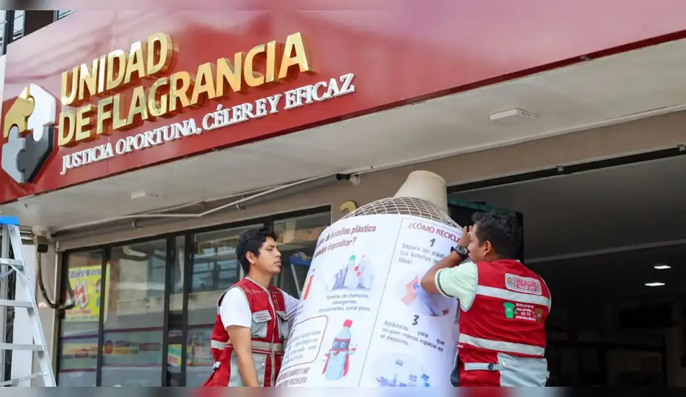 Ucayali: Poder Judicial habilita espacio para segregación de plásticos Ucayali: Poder Judicial habilita espacio para segregación de plásticos