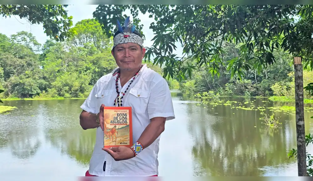 ‘Ecos de los abuelos’: El comunero Harakbut que se convirtió en escritor e ilustrador para salvar la memoria de su pueblo