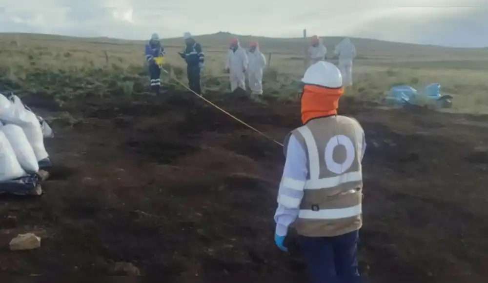 Emergencia ambiental en Cusco por derrame de concentrado de cobre Emergencia ambiental en Cusco por derrame de concentrado de cobre