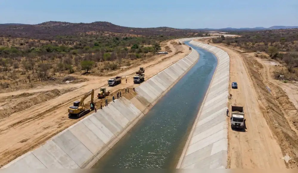 Sostenibilidad: Brasil construye río artificial para combatir sequía Sostenibilidad: Brasil construye río artificial para combatir sequía