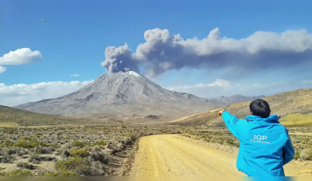 Volcanes del Perú son monitoreados en tiempo real parta evitar desastres Volcanes del Perú son monitoreados en tiempo real parta evitar desastres