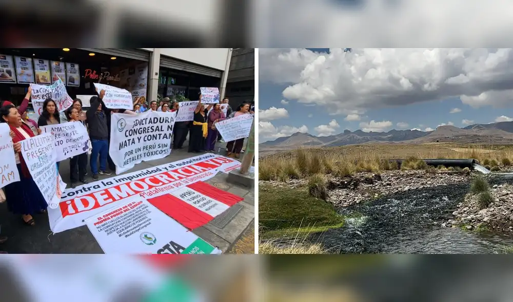 Comunidades afectadas por sustancias y metales