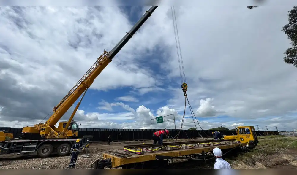 CCECC impulsa el primer tren 100 % eléctrico de Colombia CCECC impulsa el primer tren 100 % eléctrico de Colombia