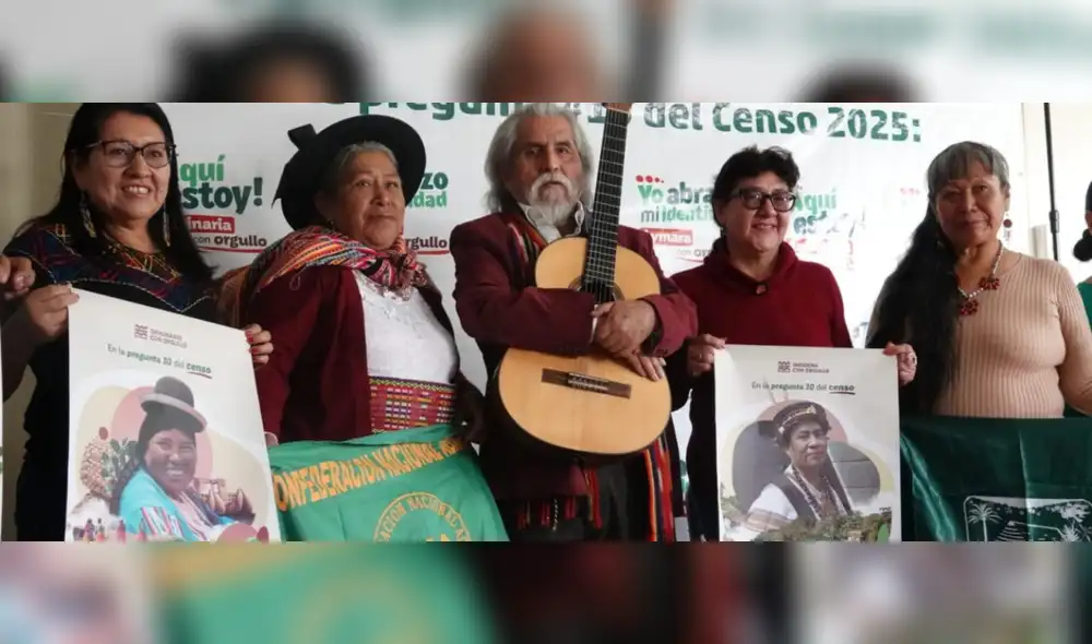 “Somos originarios con orgullo”: diversas organizaciones indígenas hacen un llamado a la población peruana para que afirme su identidad étnica en el próximo censo de 2025 “Somos originarios con orgullo”: diversas organizaciones indígenas hacen un llamado a la población peruana para que afirme su identidad étnica en el próximo censo de 2025