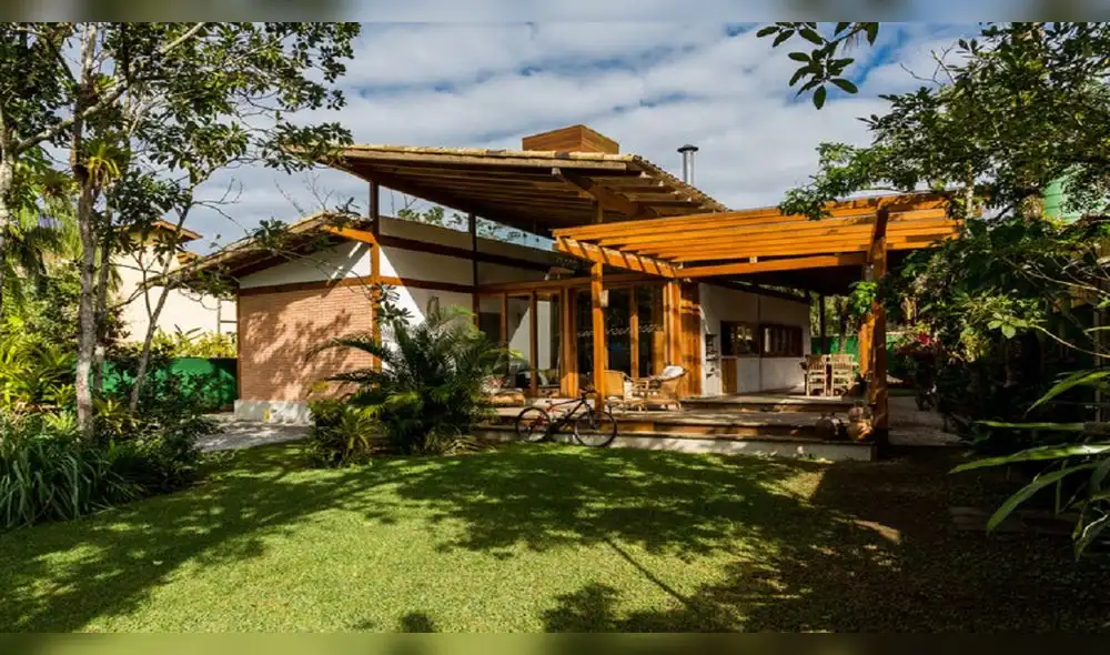 En la Amazonía peruana, las viviendas deben enfrentarse a lluvias intensas. Foto: difusión casa selva