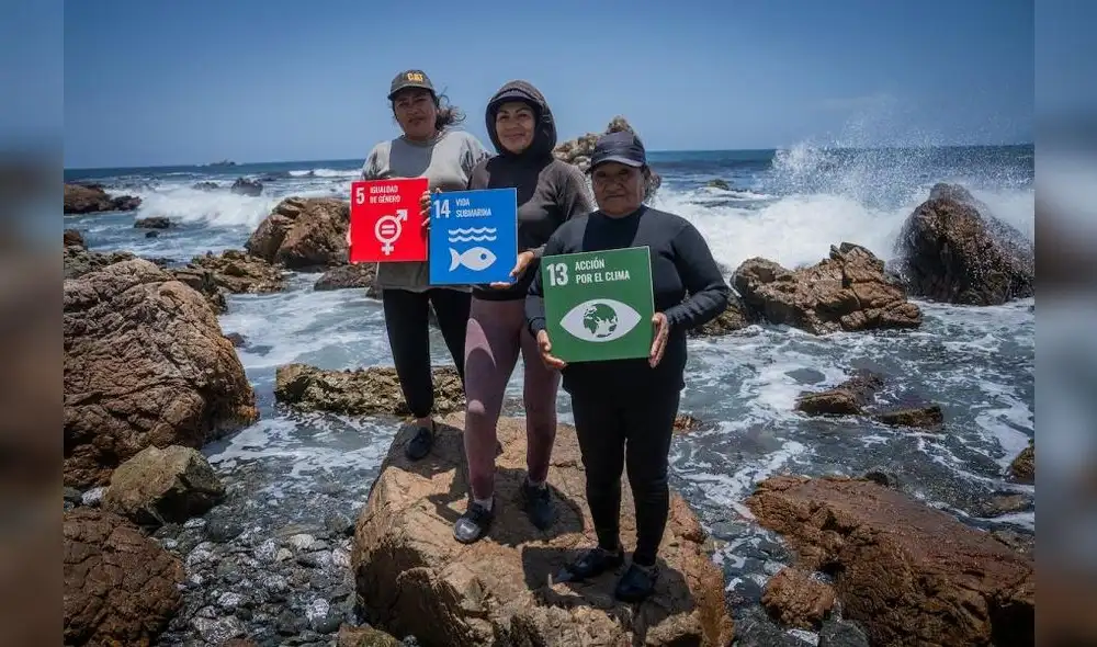 Pesca artesanal busca cerrar brechas con las mujeres. Fuente: PNUD Pesca artesanal busca cerrar brechas con las mujeres
