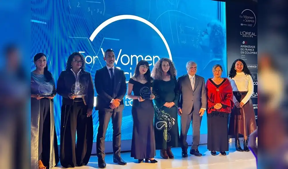 Científica peruana Dennisse Ruelas es reconocida por la UNESCO y L’Oréal en el programa “Para las Mujeres en la Ciencia 2025” Científica peruana Dennisse Ruelas es reconocida por la UNESCO y L’Oréal en el programa “Para las Mujeres en la Ciencia 2025”