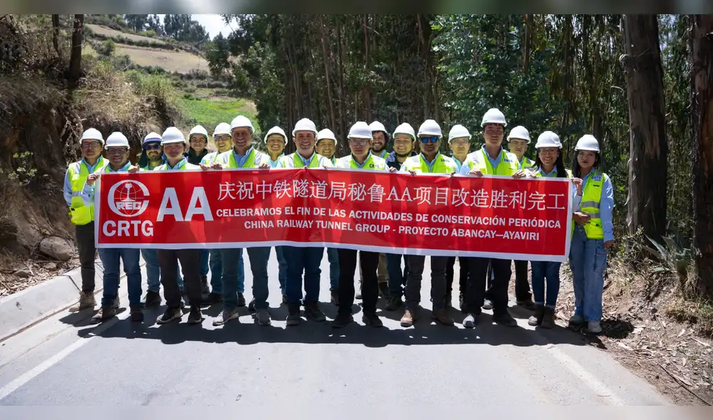 CRTG culmina anticipadamente las obras de rehabilitación de 580 km de carretera que une Apurímac, Cusco y Puno