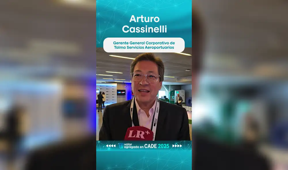 Conversación con el Gerente General Corporativo de Talma Servicios Aeroportuarios. Fuente: YouTube.
