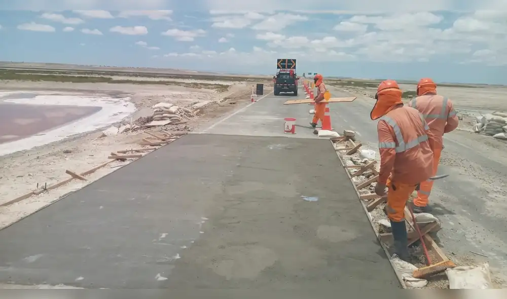 CCECC PERU protege las carreteras del norte del país ante eventual devastación de El Niño