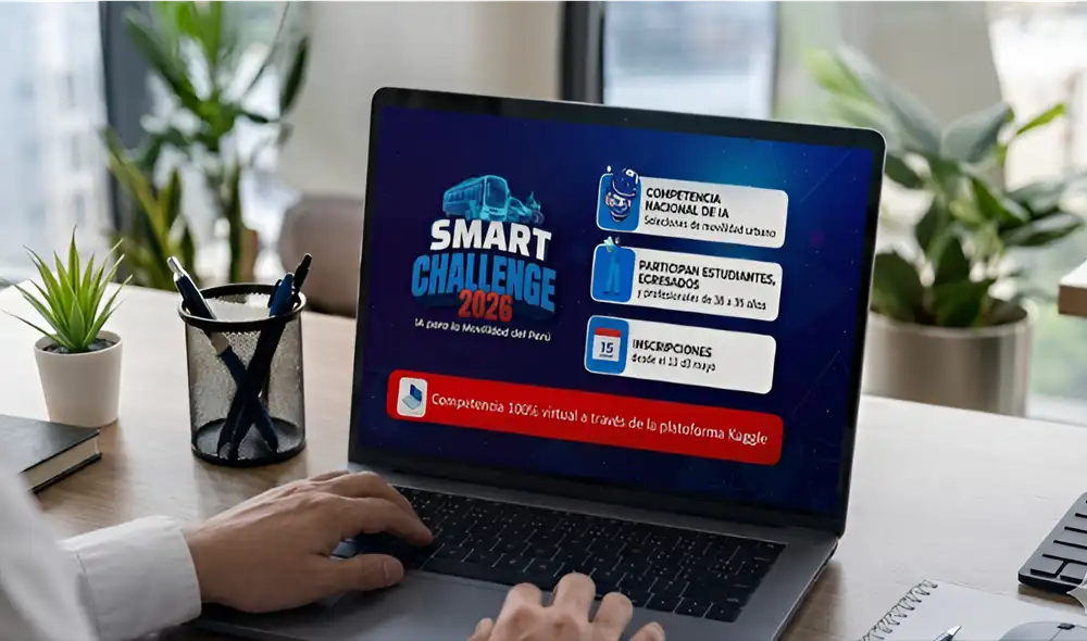 El concurso “SMART Challenge 2026” busca aplicar inteligencia artificial para mejorar el tránsito urbano en Perú. El concurso “SMART Challenge 2026” busca aplicar inteligencia artificial para mejorar el tránsito urbano en Perú.