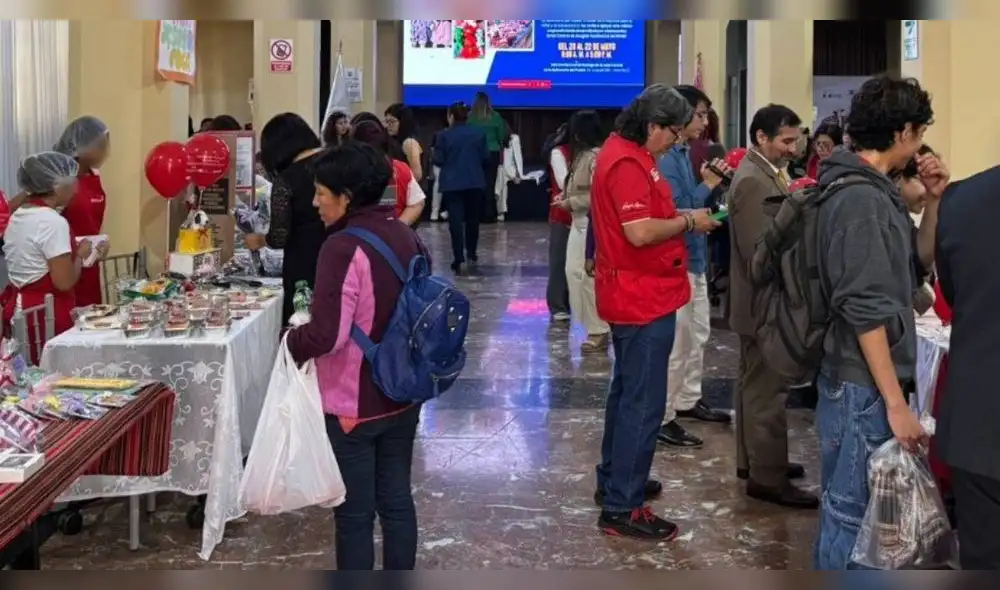 La feria presenta productos de adolescentes del Inabif de ocho Centros de Acogida. Fuente: difusión.
