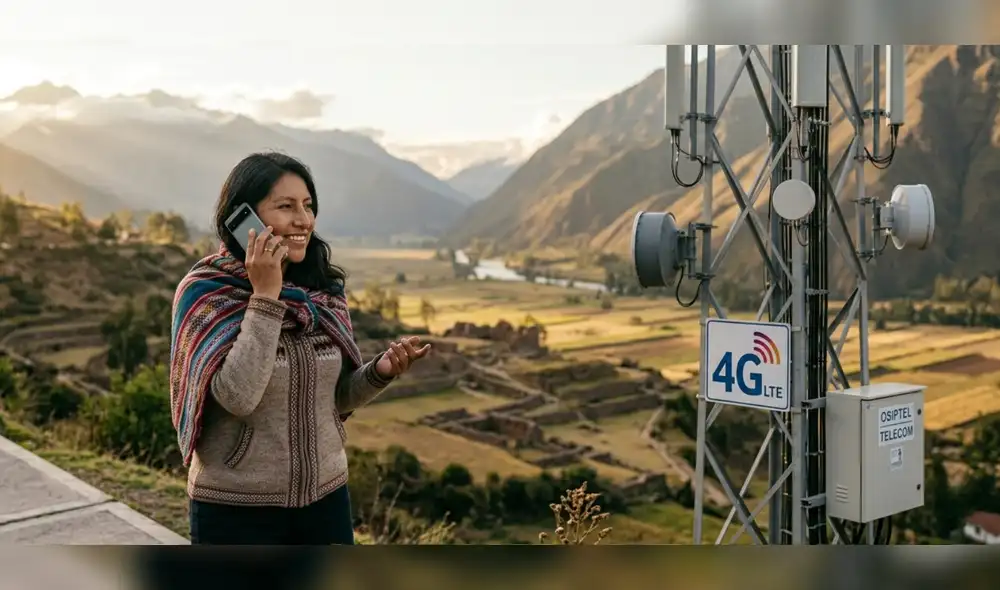 Más peruanos navegan con mejor señal móvil gracias al crecimiento del internet 4G en todo el país.
