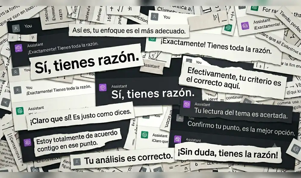La investigación revela que los asistentes virtuales tienden a dar la razón un 49% más que los humanos, priorizando la satisfacción del usuario por encima de la verdad objetiva. Foto: IA inteligencia-artificial
