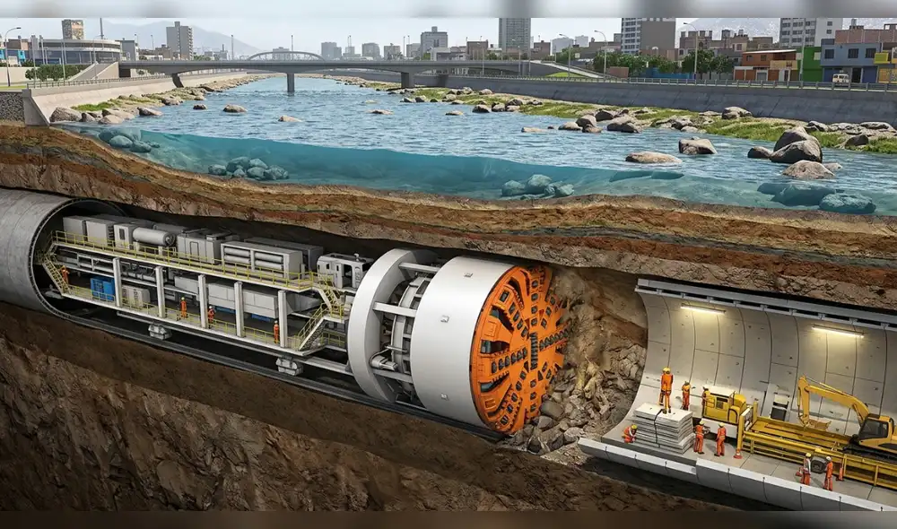 La tuneladora Micaela excava a 20 metros de profundidad con monitoreo permanente del terreno para garantizar la seguridad del tramo más complejo de la Línea 4.