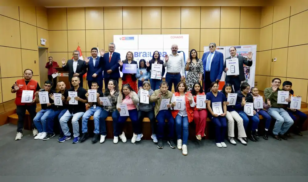 La app iniciará con conceptos básicos del Braille, con planes de ampliar su contenido en futuras versiones, ofreciendo nuevas oportunidades de aprendizaje para personas con discapacidad visual. Foto: Difusión braillea-app