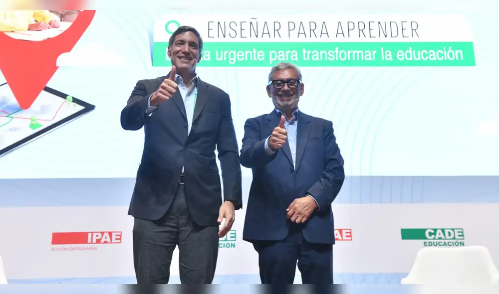 Álvaro Ramos y José Luis Naranjo analizaron la brecha entre la formación técnica y las demandas del mercado laboral peruano. Foto: IPAE perfiles-tecnicos-en-el-peru