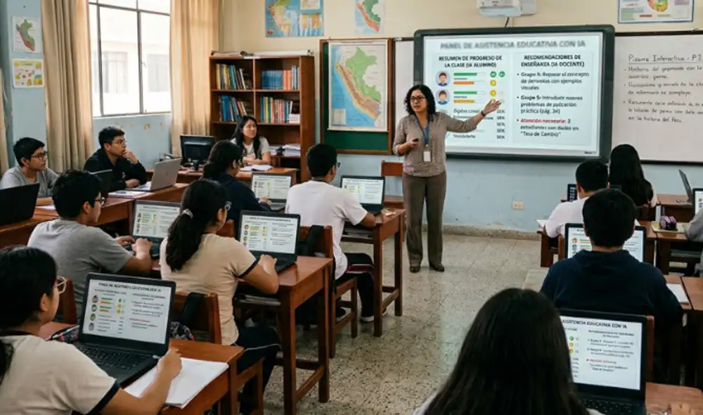 La IA plantea nuevos desafíos para la enseñanza en las aulas.