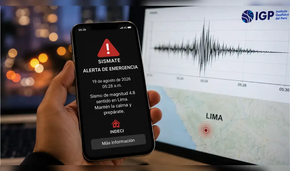 SISMATE permite enviar alertas de emergencia a celulares, pero no funciona como una alarma que advierte todos los sismos SISMATE permite enviar alertas de emergencia a celulares, pero no funciona como una alarma que advierte todos los sismos
