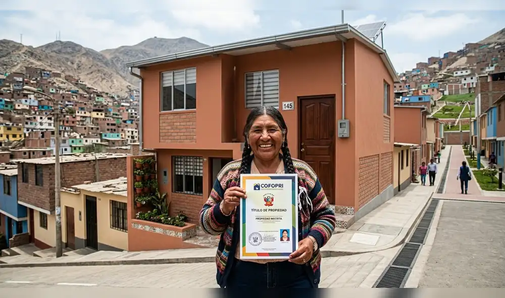 La formalización de una propiedad brinda mayor seguridad jurídica sobre el patrimonio.