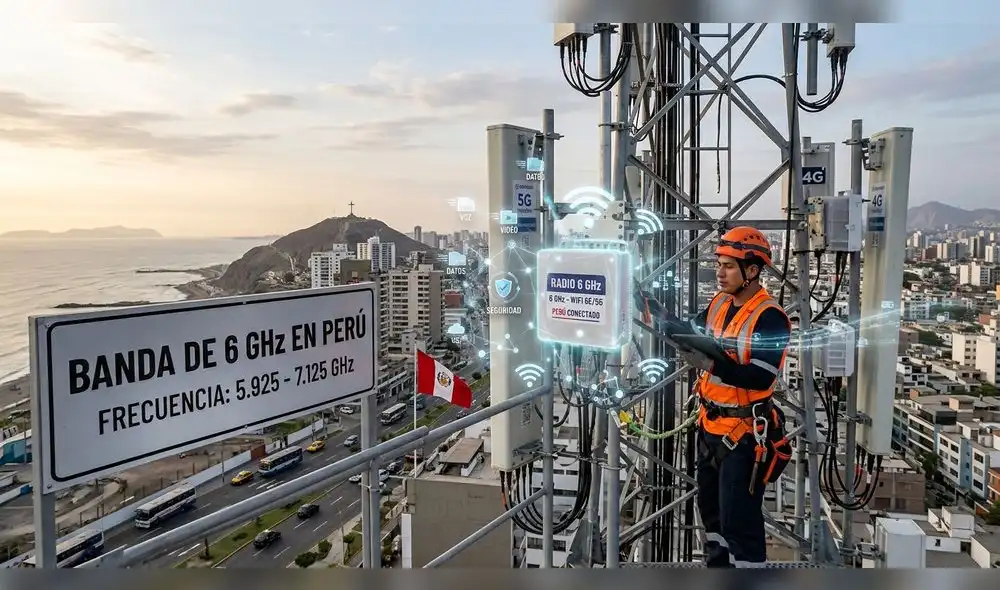 El avance de las redes móviles hacia tecnologías como 5.5G y 6G ha reabierto el debate sobre el uso de los 6 GHz. El avance de las redes móviles hacia tecnologías como 5.5G y 6G ha reabierto el debate sobre el uso de los 6 GHz.