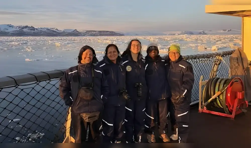 Sus investigaciones abarcan desde el monitoreo de glaciares y el permafrost hasta la conservación de la fauna marina y la diplomacia antártica. Foto: Perú Ancestral científicas-peruanas-en-la-ciencia-polar