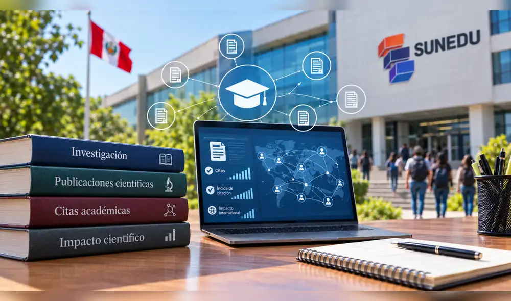 La nueva metodología busca valorar más el impacto científico que la cantidad de investigaciones publicadas por cada universidad. Foto: IA ranking-universitario-sunedu