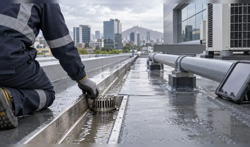 Limpiar canaletas, sumideros y drenajes, e impermeabilizar los puntos vulnerables, son labores clave del mantenimiento preventivo que deben ejecutarse meses antes de las lluvias.