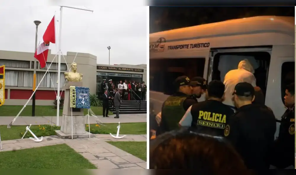 Un caso destacado involucra a un alumno del Liceo Naval Almirante Guise, quien presentó una denuncia por presunta agresión sexual durante un traslado escolar. La investigación ya está en curso. Composición: V.C violencia-escolar
