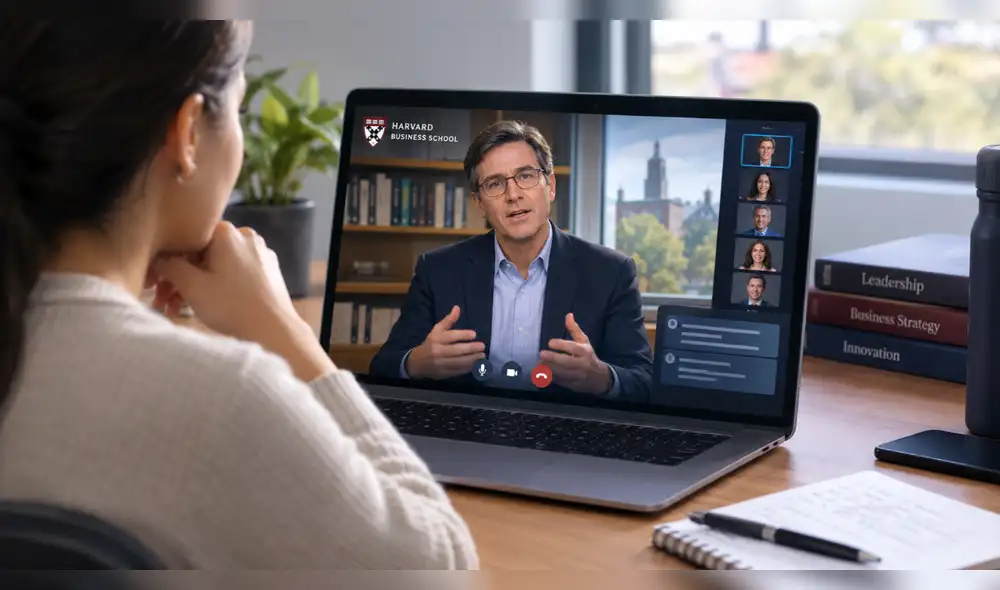 Harvard e Imperial College emplean réplicas digitales para practicar habilidades laborales mediante asistencia virtual. Foto: IA