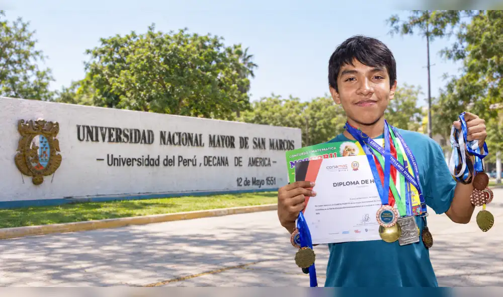 Con 15 años, Guillermo Romero demuestra su potencial académico y apunta a destacar en tecnología. Composición: A.E Con 15 años, Guillermo Romero demuestra su potencial académico y apunta a destacar en tecnología. Composición: A.E