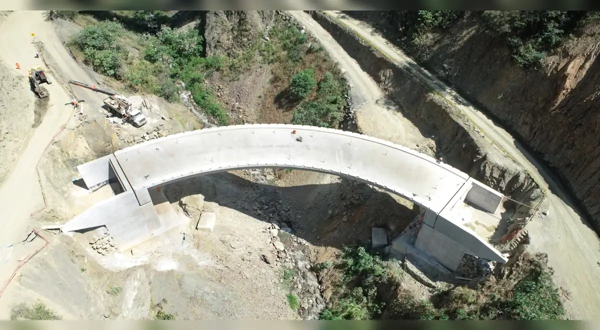 CCECC construye seis puentes en la nueva carretera a Machu Picchu