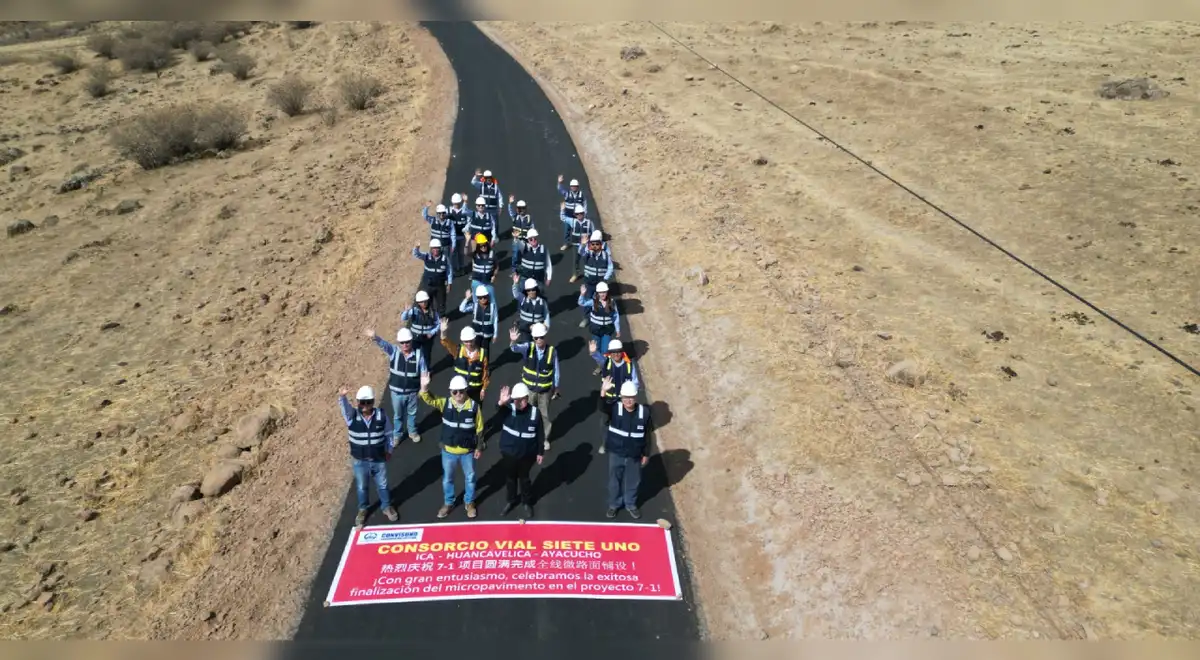 Obra del proyecto Corredor Vial 7 entra a su recta final