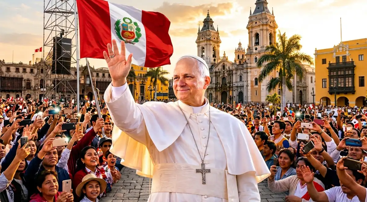 Visita del papa León XIV al Perú activa operativo para garantizar las comunicaciones