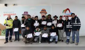 Empleabilidad juvenil en minería: Las Bambas certifica a jóvenes de Cotabambas en soldadura