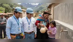 Proyecto de agua potable de Minera Poderosa beneficiará a 180 familias en Pataz