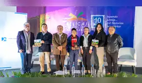 Empresa minera Shahuindo presenta libro con relatos de estudiantes sobre las tradiciones de Cajabamba