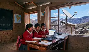 Miles de escuelas rurales de América Latina tendrán internet satelital con Starlink
