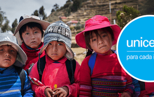 UNICEF lanza campaña “Su futuro es hoy” para recaudar un millón de soles en favor de la infancia vulnerable