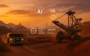 La inteligencia artificial está transformando la perforación y el modelado de recursos en la industria minera