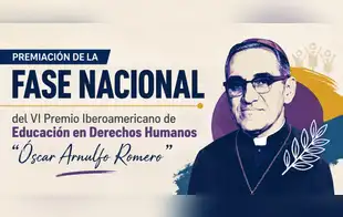 Educación y derechos humanos: realizan premiación nacional del VI Premio “Óscar Arnulfo Romero”