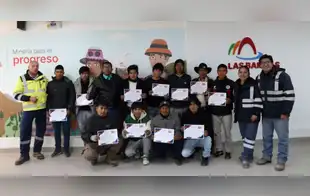Empleabilidad juvenil en minería: Las Bambas certifica a jóvenes de Cotabambas en soldadura